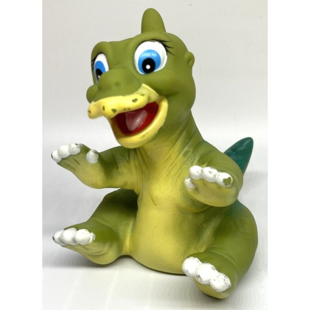 Vintage 1988 Land Before Time DUCKY‎ Rubber Hand Puppet Pizza Hut Toy